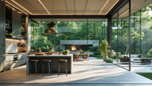 découvrez comment aménager une cuisine dans votre véranda pour créer un espace convivial, lumineux et fonctionnel, idéal pour partager des moments chaleureux en famille ou entre amis.