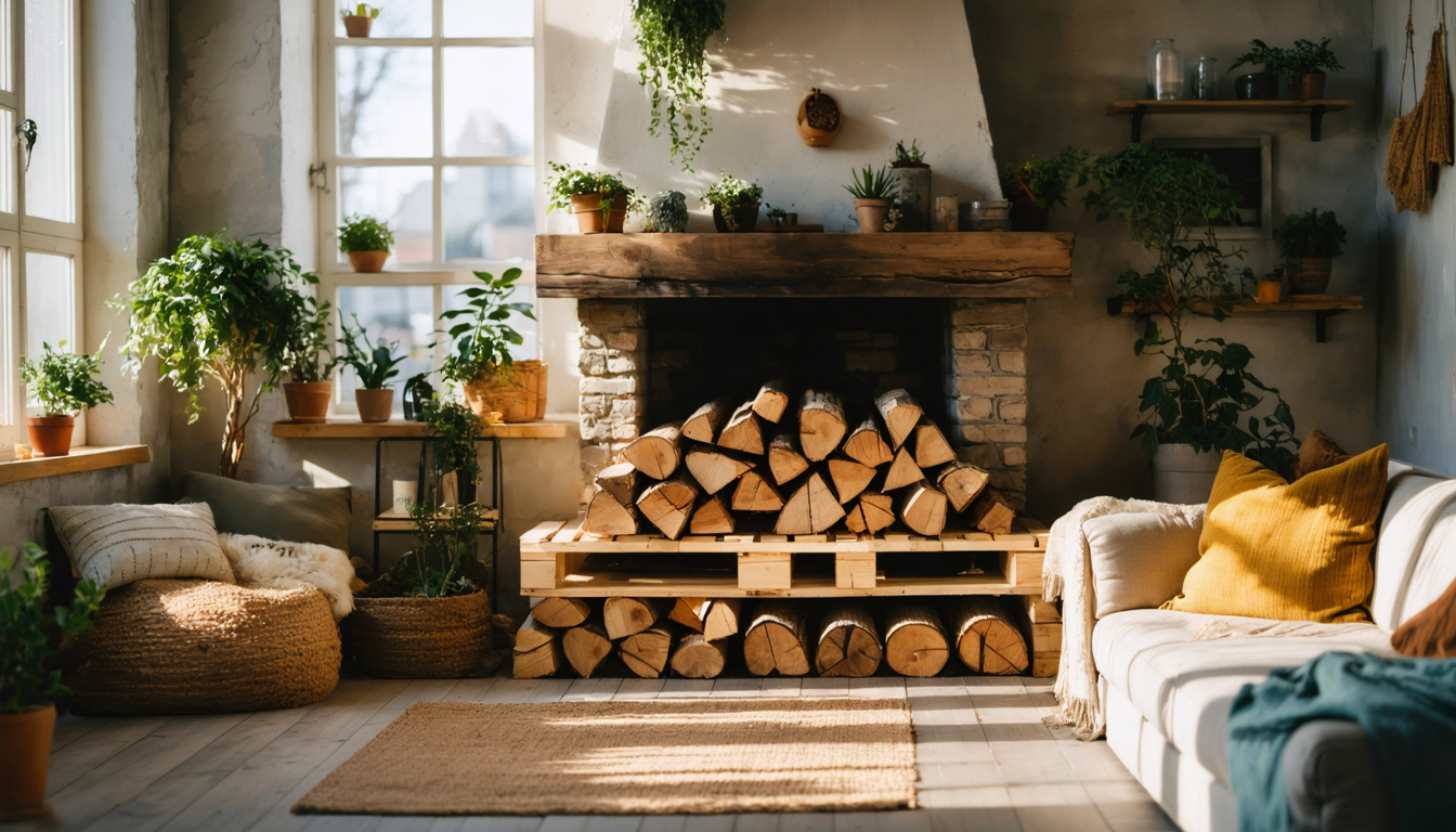 le bois de palette est-il adapté à votre cheminée ? avantages, limites (traitements) et conseils pour un usage plus sûr et écoresponsable.