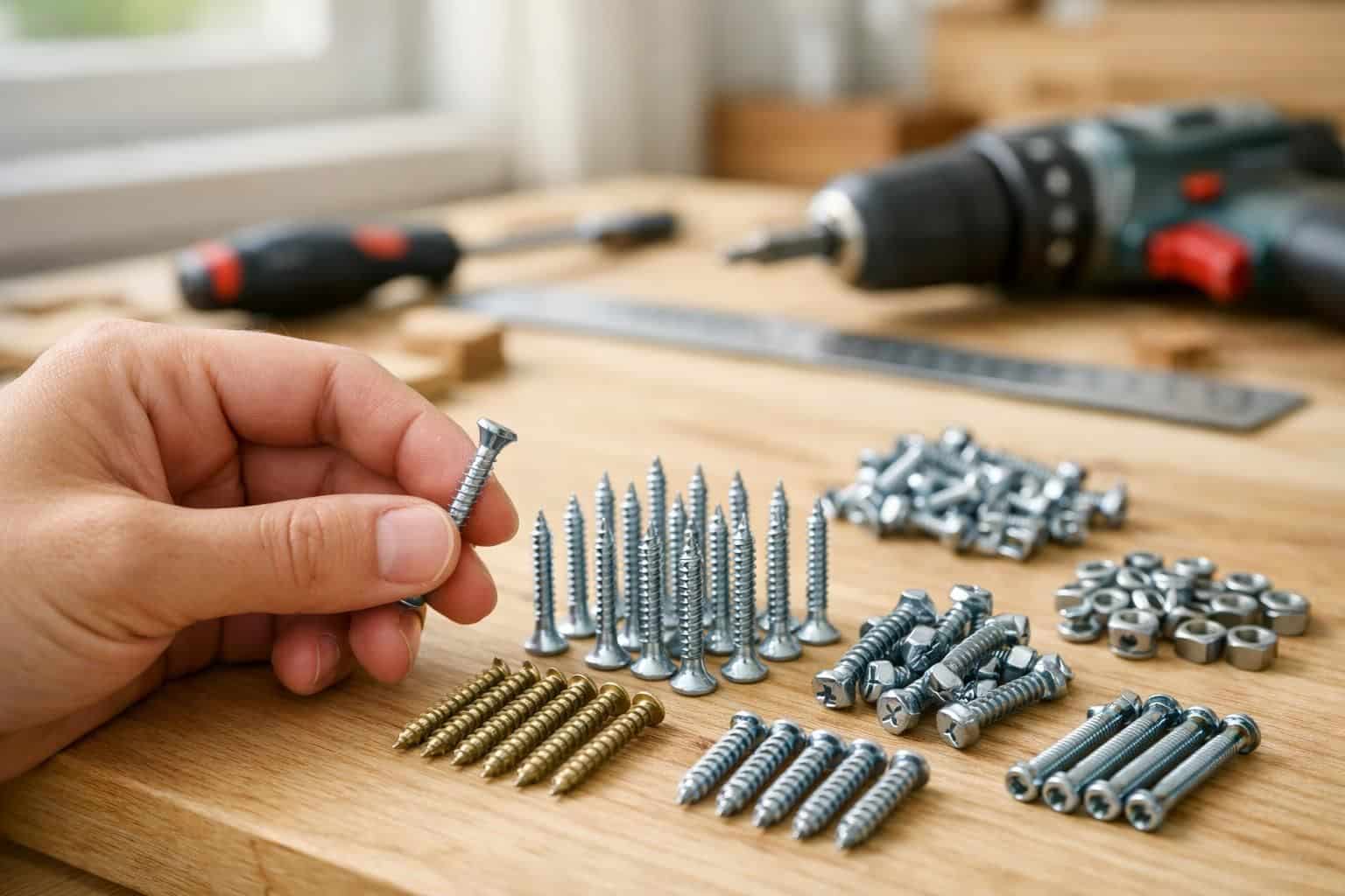 découvrez comment choisir les bonnes vis pour garantir un assemblage solide et durable. conseils pratiques pour sélectionner les vis adaptées à vos projets.