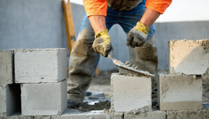 découvrez comment construire un mur en parpaings avec un assemblage parfait grâce à nos conseils experts sur l'utilisation du mortier.