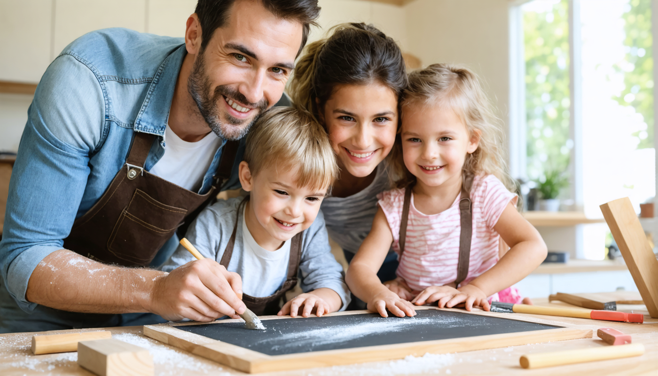 apprenez à créer un tableau à craie facilement grâce à ces 5 étapes simples et efficaces, parfaites pour décorer et organiser votre espace.