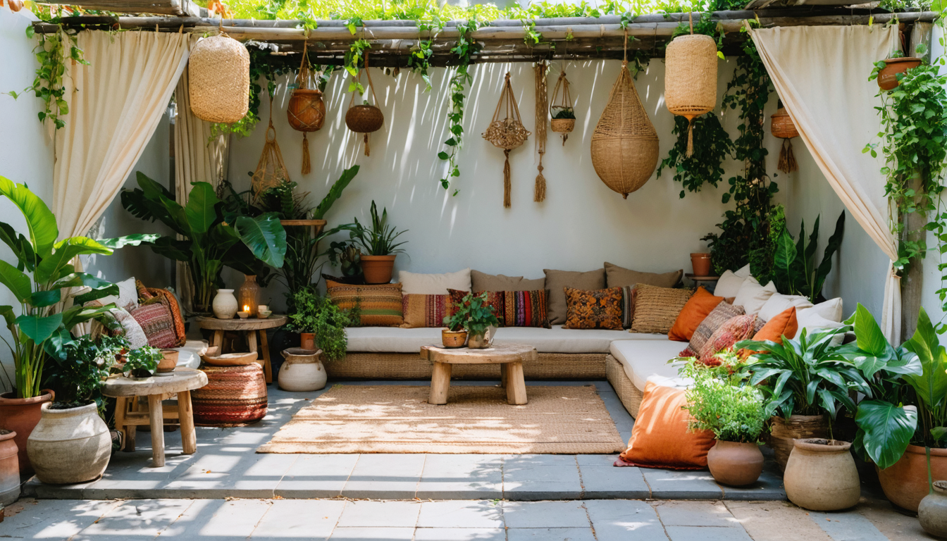 découvrez nos astuces pour créer une terrasse bohème, un espace extérieur chaleureux et authentique alliant confort, nature et style unique.