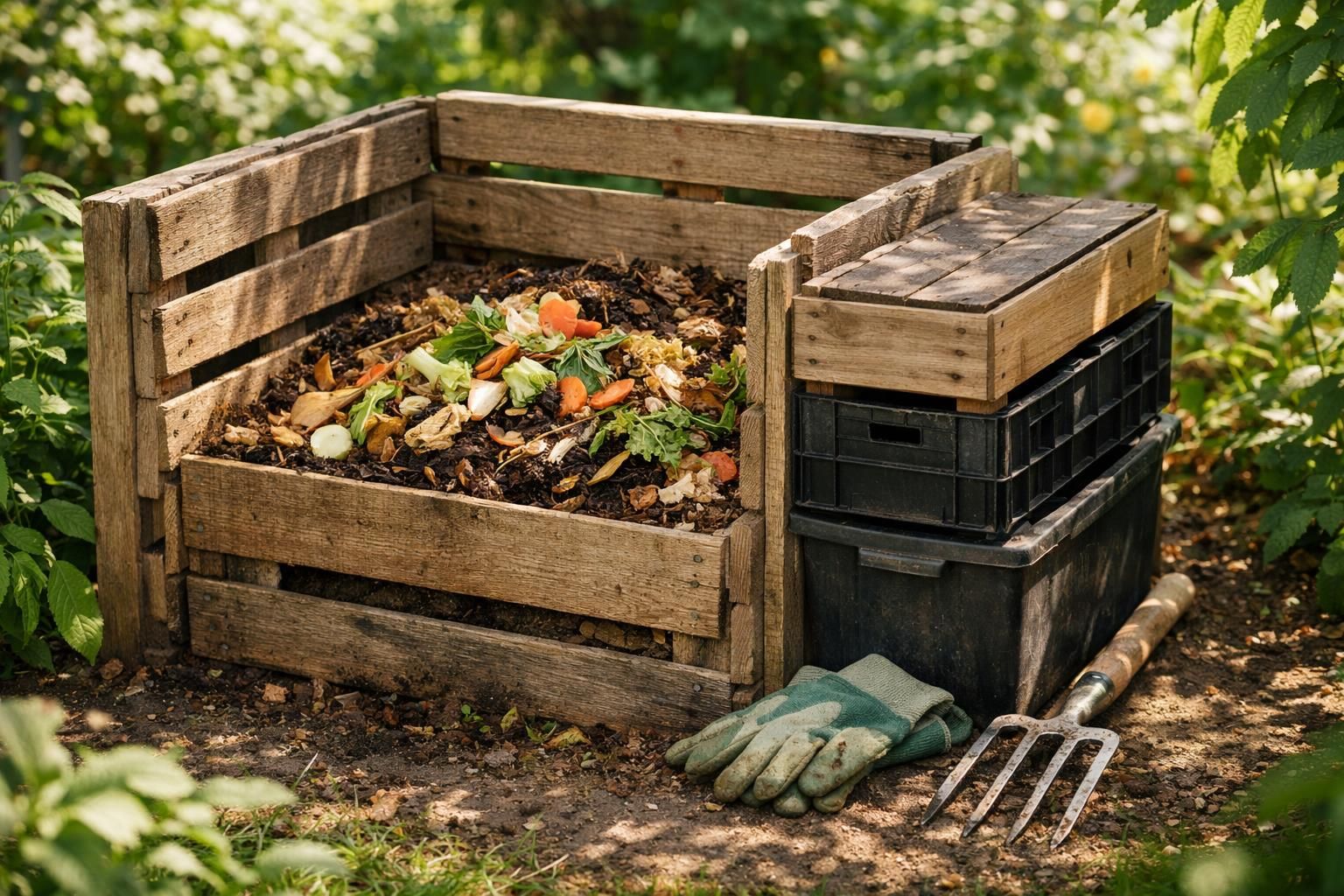découvrez comment créer facilement votre composteur en recyclant des matériaux simples pour un jardinage écologique et économique.