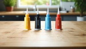 explorez les différents types de colles intérieures – néoprène, acrylique, vinylique et cyanoacrylate – et trouvez la solution idéale pour vos projets de bricolage, décoration ou réparation à la maison !