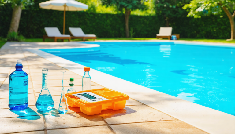 découvrez nos meilleures techniques pour éviter les déséquilibres de votre piscine pendant les périodes de forte chaleur et maintenir une eau propre et saine toute l'été.
