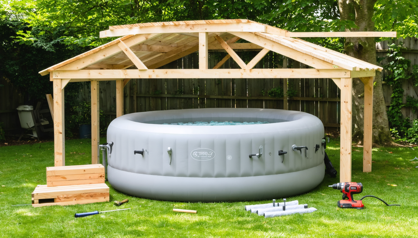 découvrez notre guide pratique pour construire un abri sur mesure adapté à votre spa gonflable, alliant protection et esthétique pour profiter pleinement de vos moments de détente.