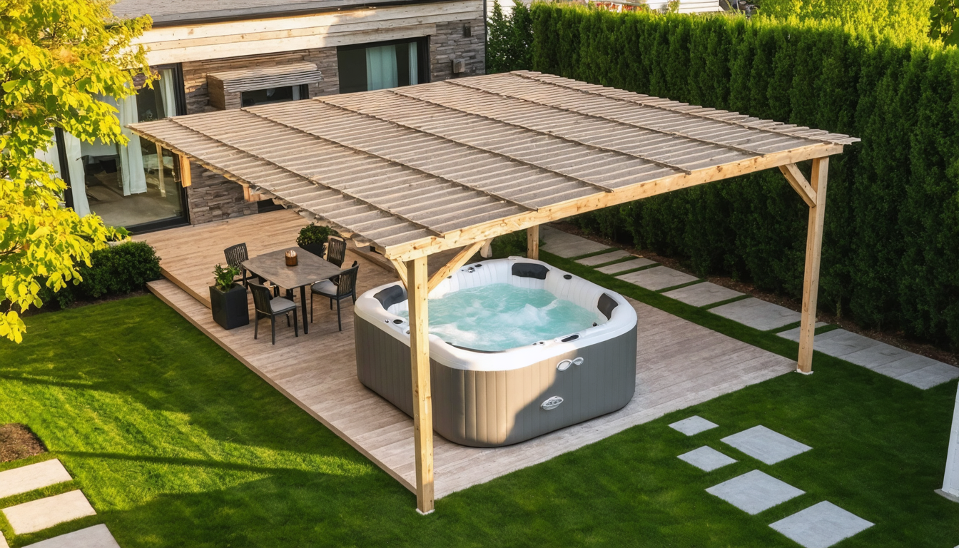 découvrez notre guide pratique pour construire un abri sur mesure adapté à votre spa gonflable, alliant protection, esthétique et durabilité.