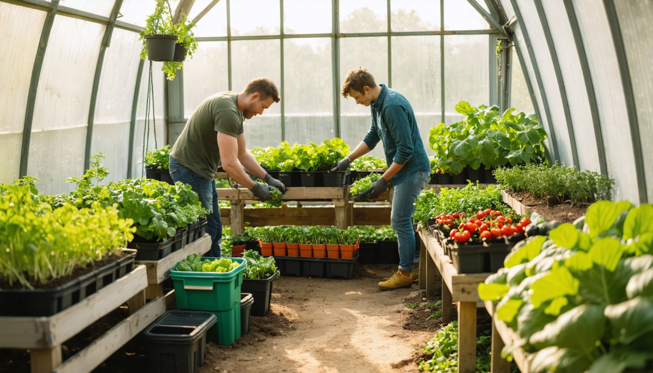 découvrez des conseils pratiques pour optimiser l'agencement de vos plantations en serre, favorisant une croissance saine et un rendement maximal.