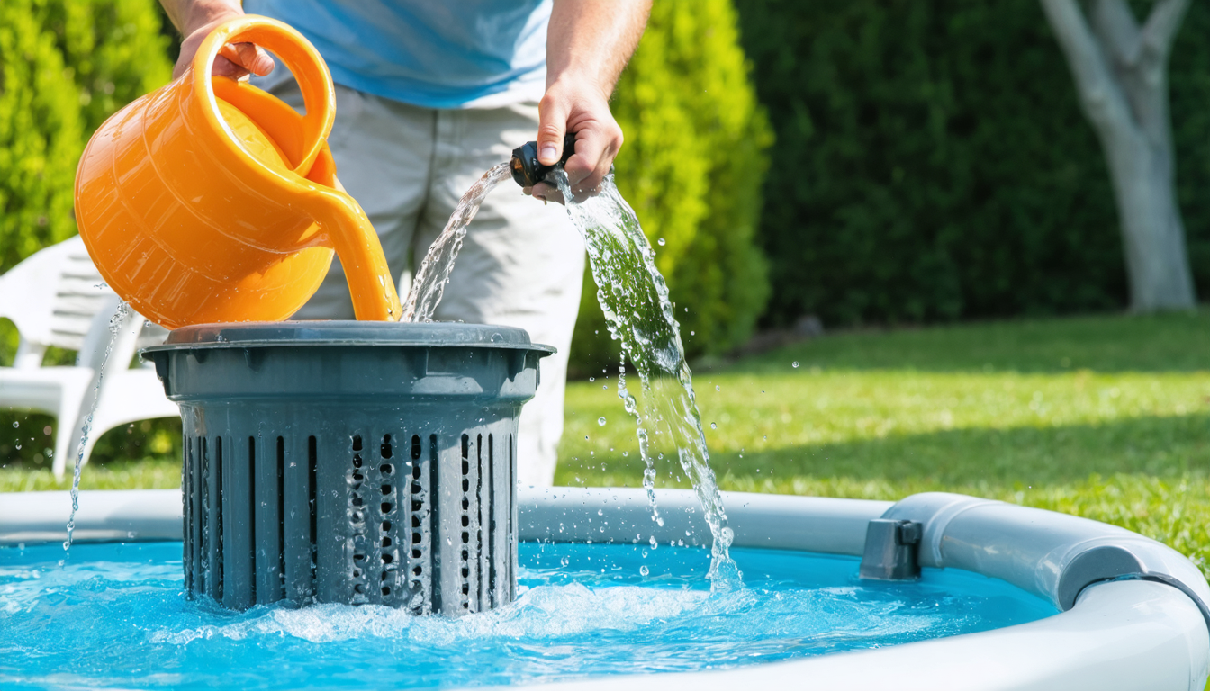 découvrez notre guide pratique pour amorcer ou réamorcer facilement et efficacement votre pompe de piscine, et profitez d'une eau claire toute la saison.