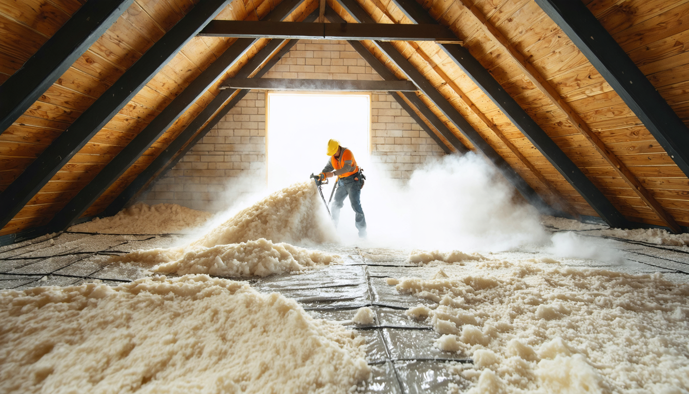 découvrez comment l'isolation par soufflage de vos combles améliore le confort de votre maison, réduit les pertes de chaleur et optimise vos économies d'énergie.