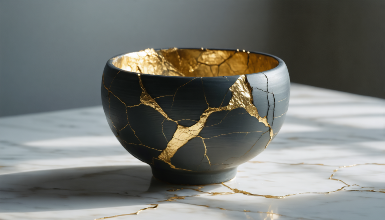 découvrez l'art du kintsugi, une technique japonaise éco-responsable qui redonne vie à vos objets cassés en sublimant leurs réparations avec élégance et authenticité.