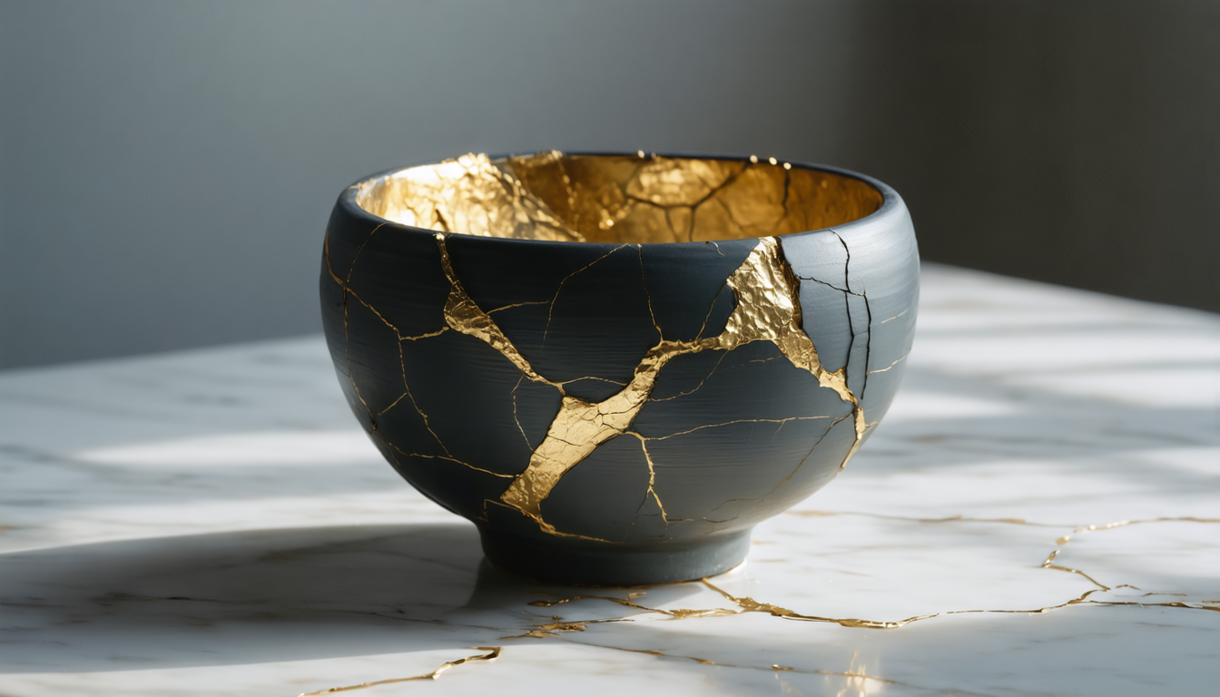 découvrez l'art du kintsugi, une technique japonaise éco-responsable qui redonne vie à vos objets cassés en sublimant leurs réparations avec élégance et authenticité.