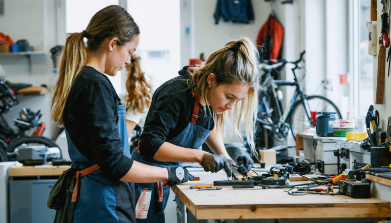 découvrez notre atelier de réparation 100 % féminin à paris, un espace dédié à l'autonomie des femmes. apprenez à réparer et entretenir vos objets tout en développant vos compétences techniques dans une ambiance chaleureuse et solidaire.