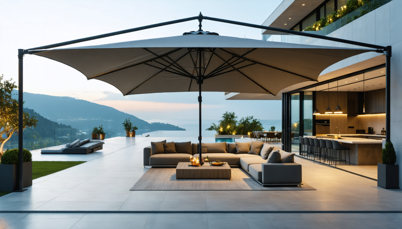 découvrez notre guide complet du parasol pour choisir le modèle idéal. apprenez tout sur les tailles, les toiles, les mâts et les socles afin de protéger efficacement votre espace extérieur du soleil tout en ajoutant une touche esthétique.