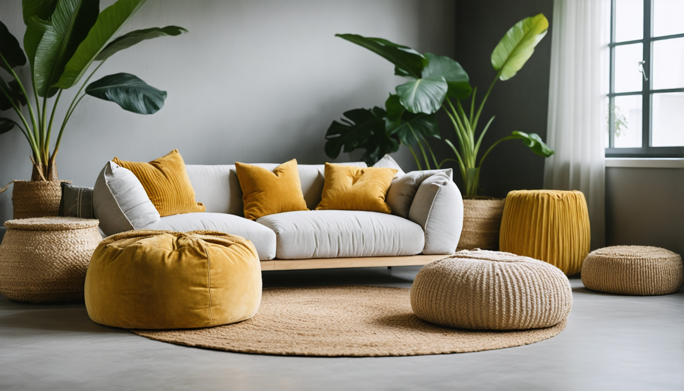 découvrez tous nos conseils pour bien choisir le pouf parfait pour sublimer votre salon : styles, matériaux et astuces pratiques pour un intérieur convivial et tendance.