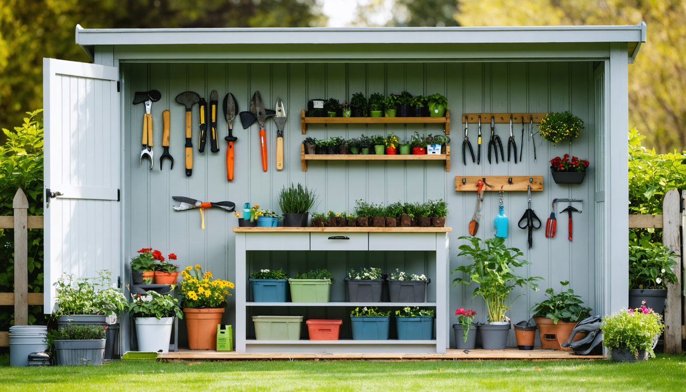 découvrez nos conseils pratiques et astuces pour optimiser l’aménagement de votre abri de jardin. profitez pleinement de votre espace avec des idées simples et efficaces d’organisation !