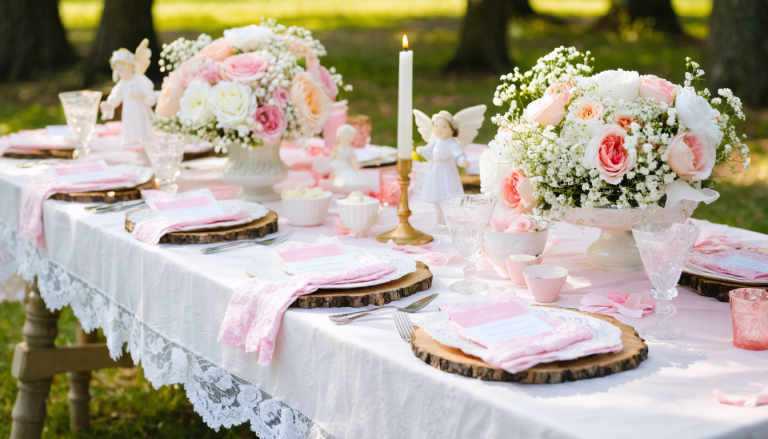 découvrez nos conseils pratiques et idées de décoration uniques pour organiser un baptême de petite fille mémorable et plein de douceur.