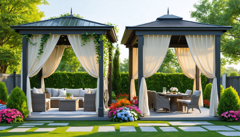 découvrez notre guide pratique pour choisir entre pergola et tonnelle, et aménagez votre espace extérieur selon vos envies et besoins.