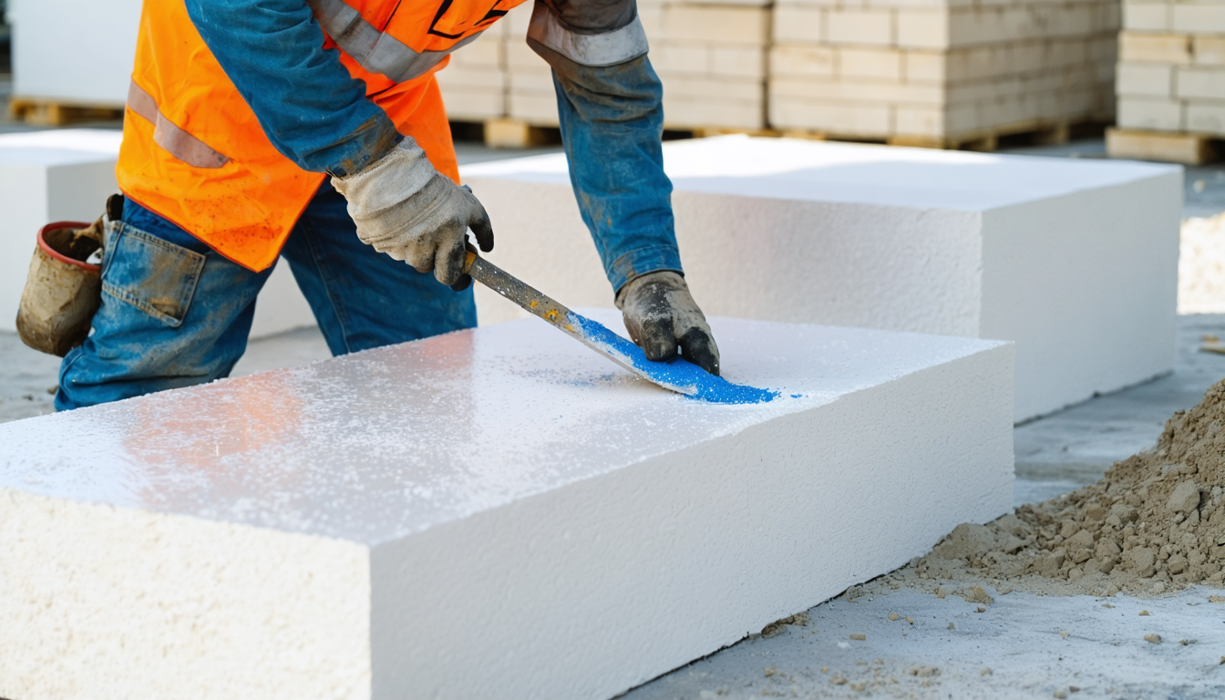 colle pour polystyrène : un bon choix pour le béton cellulaire