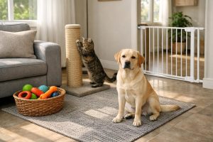 découvrez 5 astuces efficaces pour protéger votre maison et éviter les dégâts causés par vos animaux domestiques. prévenez les dommages et vivez en harmonie avec vos compagnons à quatre pattes.