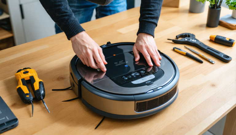 découvrez notre guide complet pour réparer votre aspirateur robot lorsqu'il tombe en panne. apprenez à identifier les problèmes courants, à effectuer des réparations simples et à prolonger la durée de vie de votre appareil. ne laissez pas les pannes vous décourager, retrouvez une maison propre et organisée facilement !