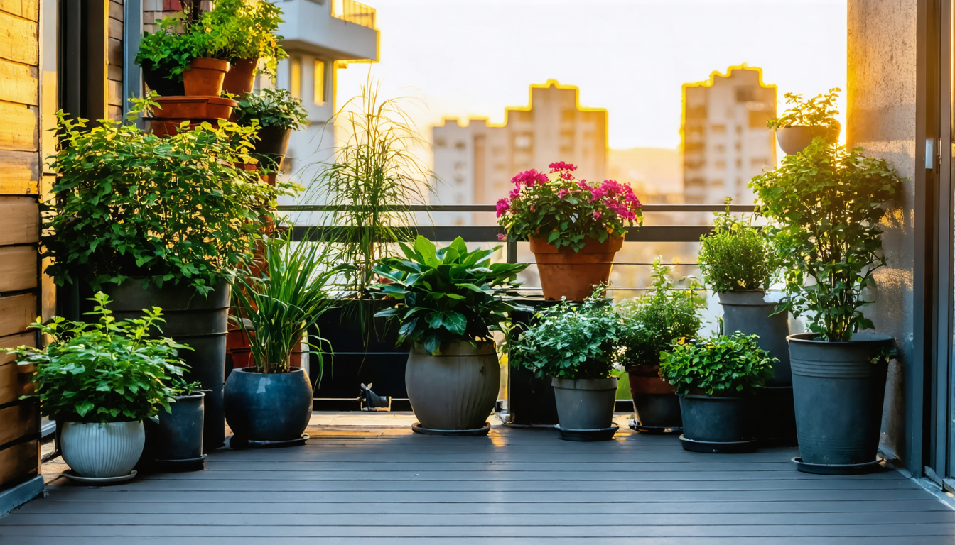 découvrez quels végétaux choisir pour sublimer vos grands pots sur la terrasse et créer un espace extérieur élégant et accueillant.