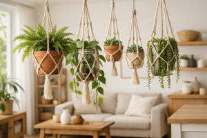 apprenez à créer des suspensions végétales zéro-déchet pour décorer votre intérieur de manière écologique et esthétique. transformez votre espace avec des plantes suspendues durables et élégantes !