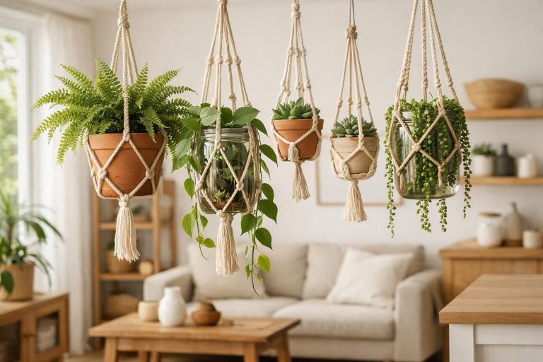 apprenez à créer des suspensions végétales zéro-déchet pour décorer votre intérieur de manière écologique et esthétique. transformez votre espace avec des plantes suspendues durables et élégantes !