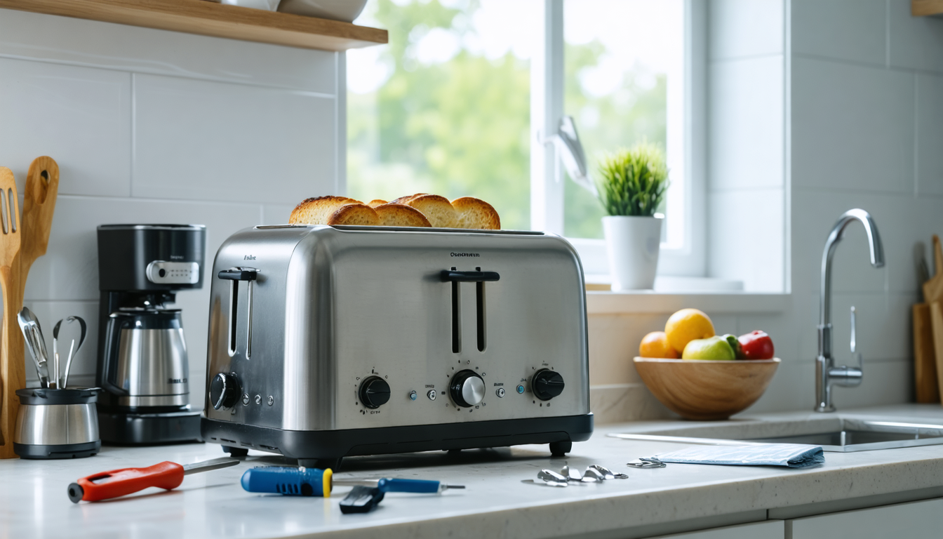 découvrez nos astuces et conseils pratiques pour remettre en marche votre grille-pain en panne. ne laissez pas un petit souci vous priver de vos tartines croustillantes : suivez nos étapes simples pour diagnostiquer et réparer votre appareil rapidement.